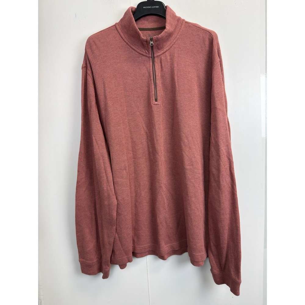 JoS. A. Bank Reserve Men's‎ 2XLT Sweater 1/4 Zip Ted Pullover Traditional Fit